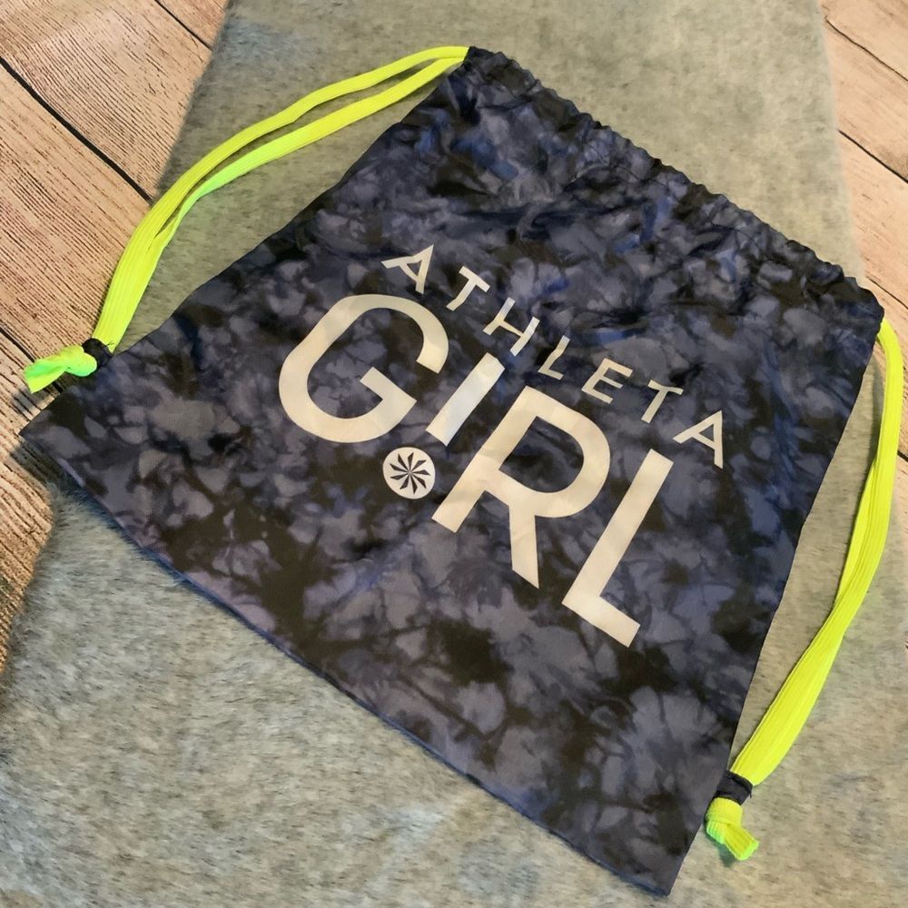 Athleta Girl Tie-Dye Drawstring Bag